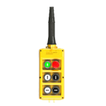 Four Single Step Push Button Pendant