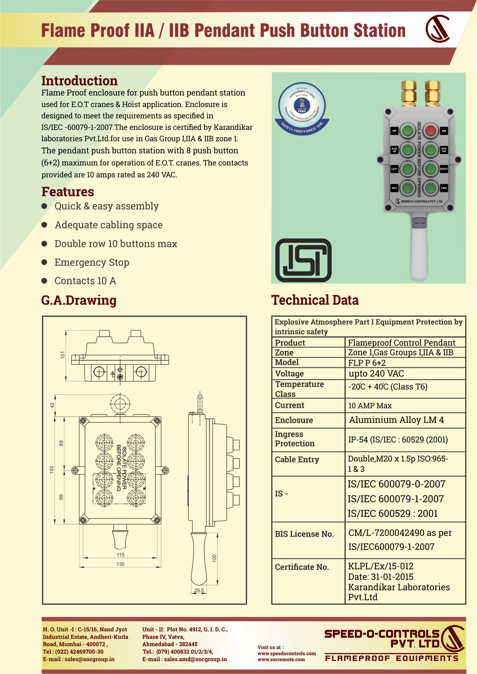 FLP PENDANT IIB (6+2P)-1